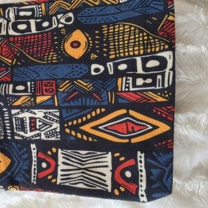 Colorful Abstract Patterned Fabric